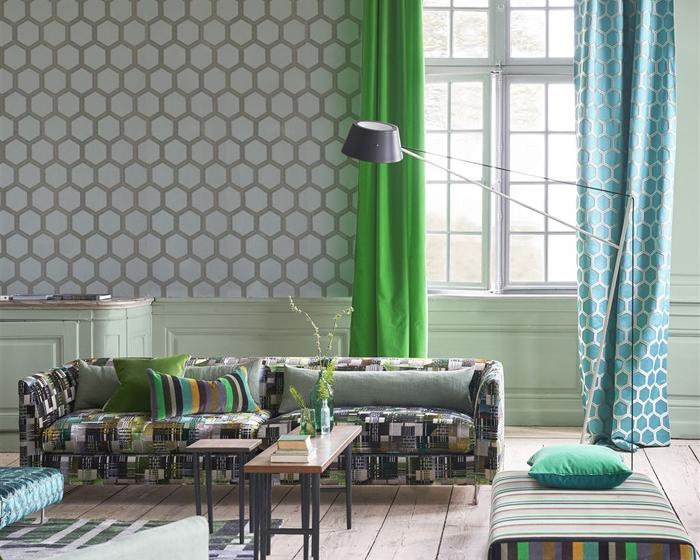 Designers Guild Zardozi Eau De Nil PDG1064/06 Wallpaper