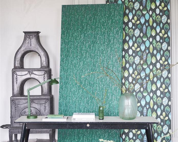 Designers Guild Tulsi Viridian PDG1060/01 Wallpaper