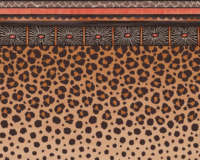 Cole & Son Zulu Border 109/13060 Wallpaper