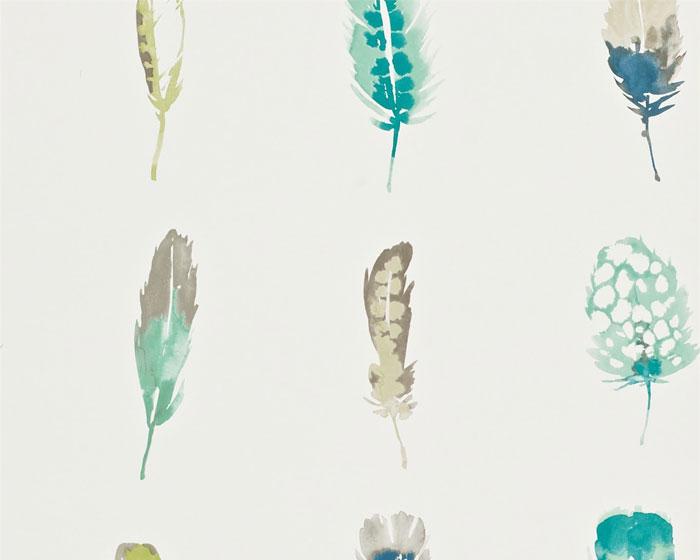 Harlequin Limosa Lagoon/Zest/Gooseberry 111074 Wallpaper