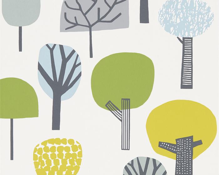 Scion Liora Citrus/Gecko/Glacier 111524 Wallpaper