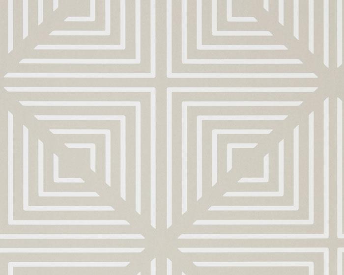 Harlequin Radial Linen/Chalk 111554 Wallpaper