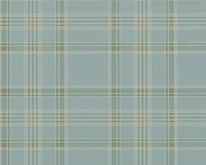 Ralph Lauren Deerpath Trail Plaid Mist PRL5020/01 Wallpaper