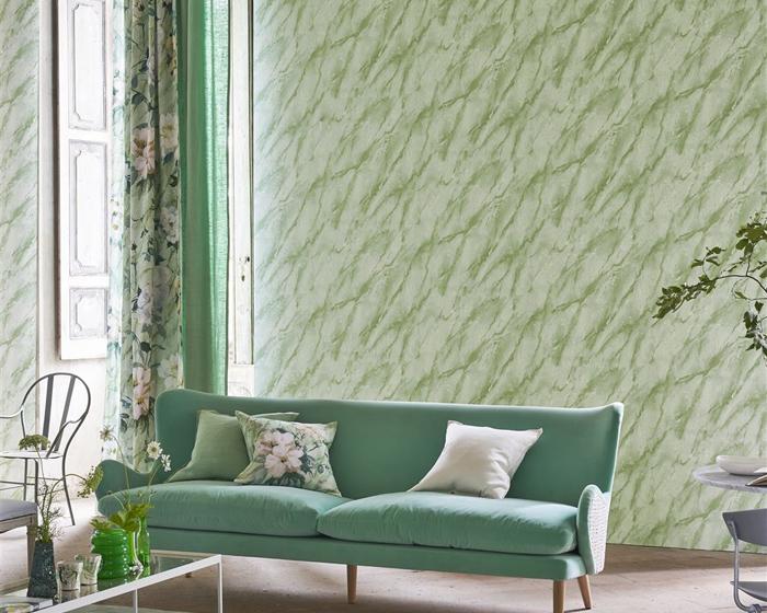 Designers Guild Carrara Grande Verde PDG1089/04 Wallpaper