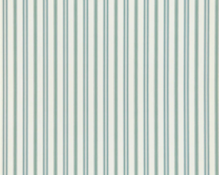 Ralph Lauren Basil Stripe - Teal Blue