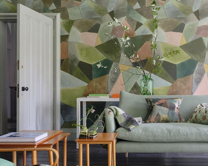 Designers Guild Geo Moderne Jade PDG1110/01 Wallpaper
