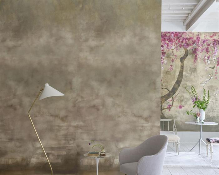 Designers Guild Suisai Sepia PDG1114/02 Wallpaper