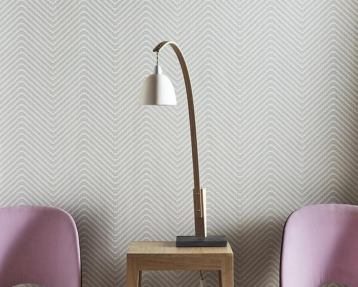 Barneby Gates Chevron in Grey Wallpaper BG1400202