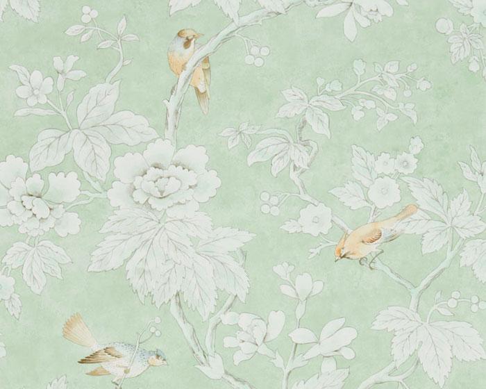Sanderson Chiswick Grove Sage 216387 Wallpaper