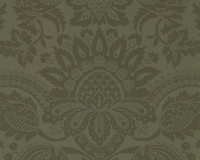 Zoffany Pomegranate Olivine 312693 Wallpaper