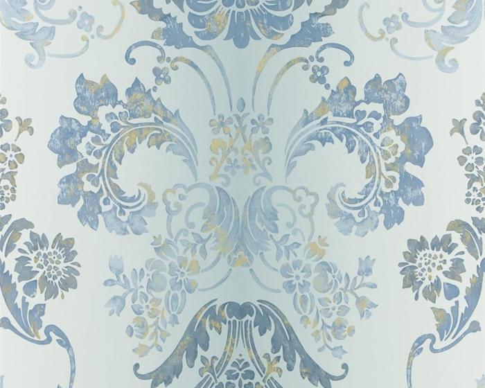 Designers Guild Kashgar - Zinc P619/07 Wallpaper
