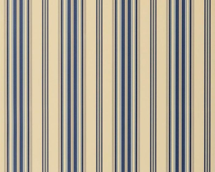 Ralph Lauren Allerton Stripe - Navy PRL018/04 Wallpaper