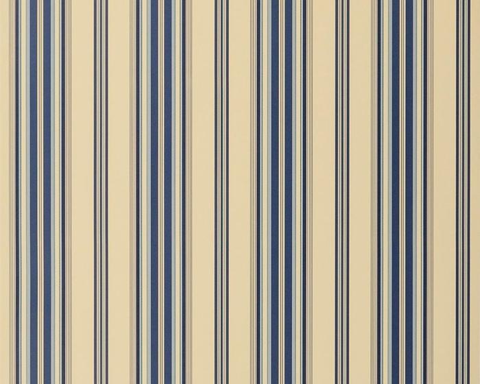 Ralph Lauren Allerton Stripe - Navy PRL018/04 Wallpaper