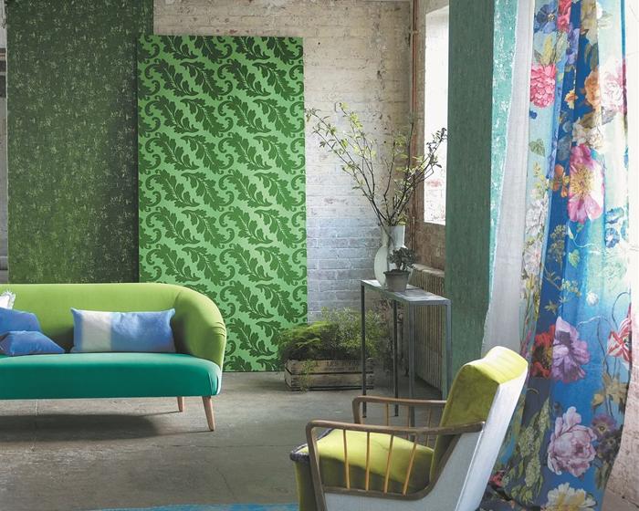 Designers Guild Ardassa - Cobalt P621/04 Wallpaper