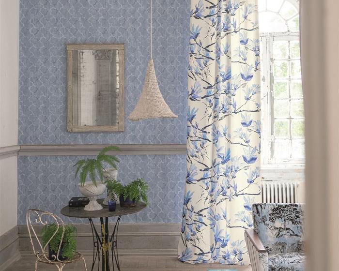Designers Guild Chinese Trellis - Cobalt PDG650/02 Wallpaper