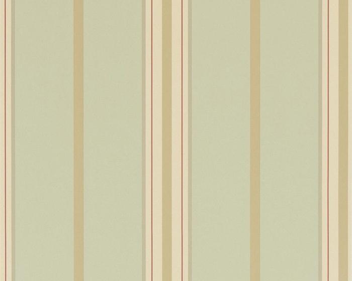 Ralph Lauren Marden Stripe - Linen / Sage PRL016/02 Wallpaper