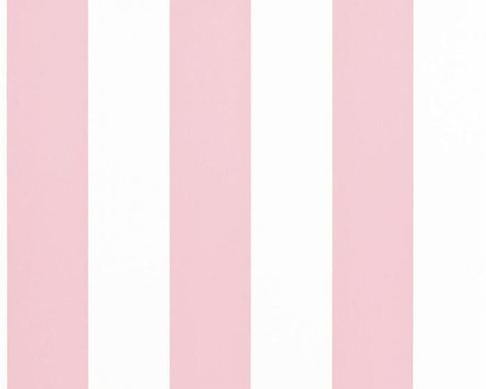 Ralph Lauren Spalding Stripe - Pink / White PRL026/16 Wallpaper