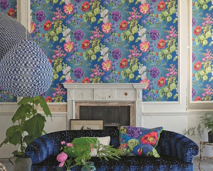 Designers Guild Alexandria - Magenta P623/02 Wallpaper