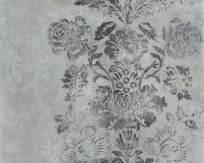 Designers Guild Damasco - Slate PDG674/04 Wallpaper