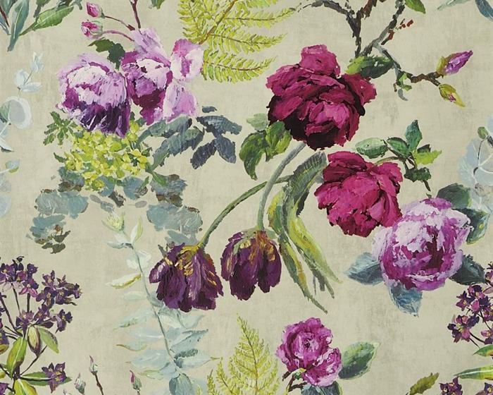 Designers Guild Tulipani - Linen PDG678/03 Wallpaper