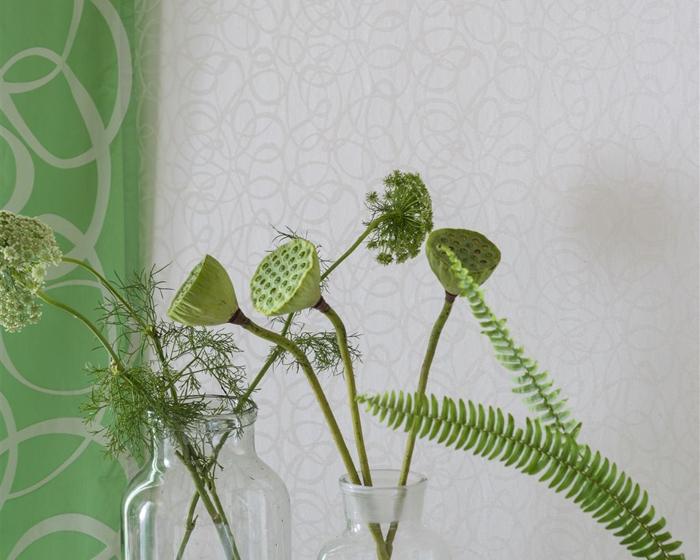 Designers Guild Girandole - Silver PDG690/04 Wallpaper