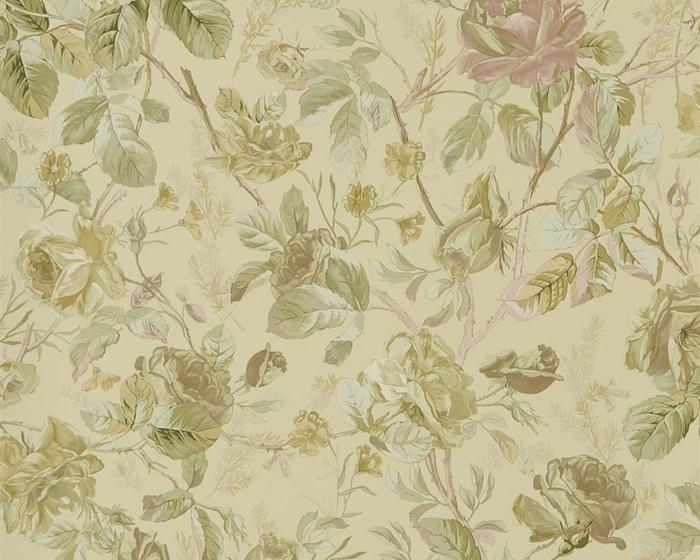 Ralph Lauren Mapleton Marston Gate Floral - Blue PRL705/03 Wallpaper