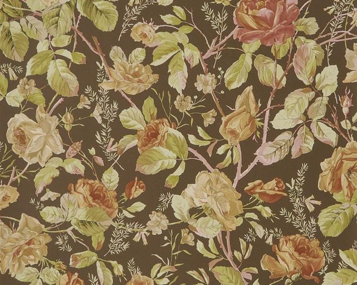 Ralph Lauren Mapleton Marston Gate Floral - Blue PRL705/05 Wallpaper