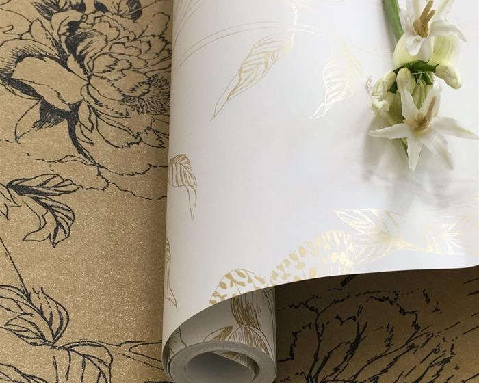 Designers Guild Sibylla - Gold PDG721/02 Wallpaper