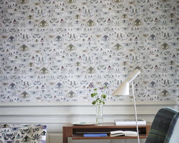 Designers Guild Issoria - Zinc PDG713/02 Wallpaper