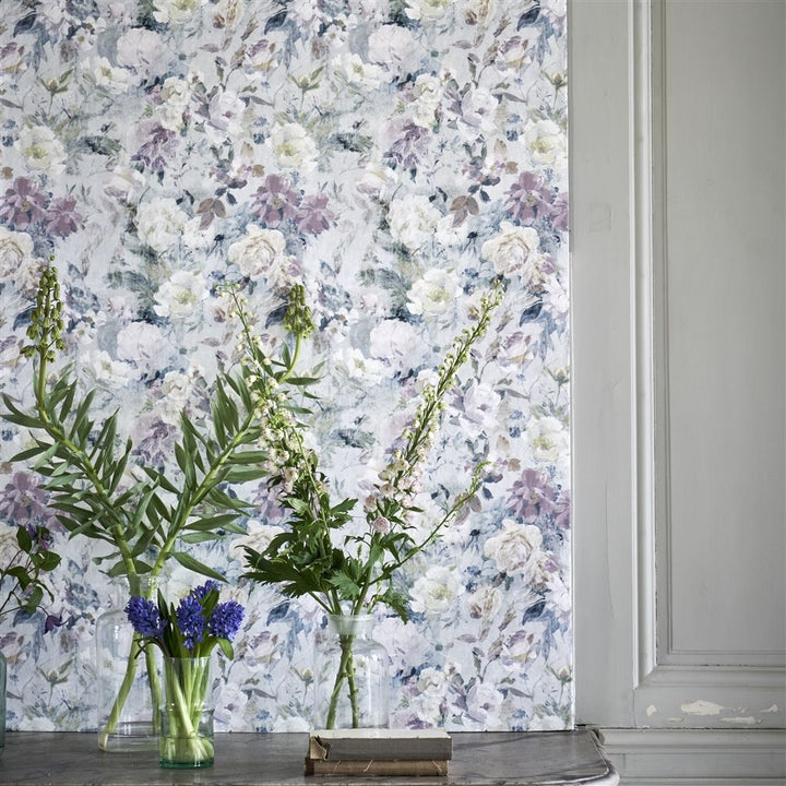 Designers Guild Marianne - Viola PDG712/02 Wallpaper