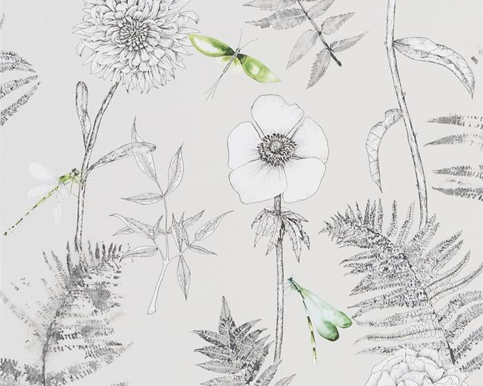 Designers Guild Acanthus Graphite PDG1022/02 Wallpaper