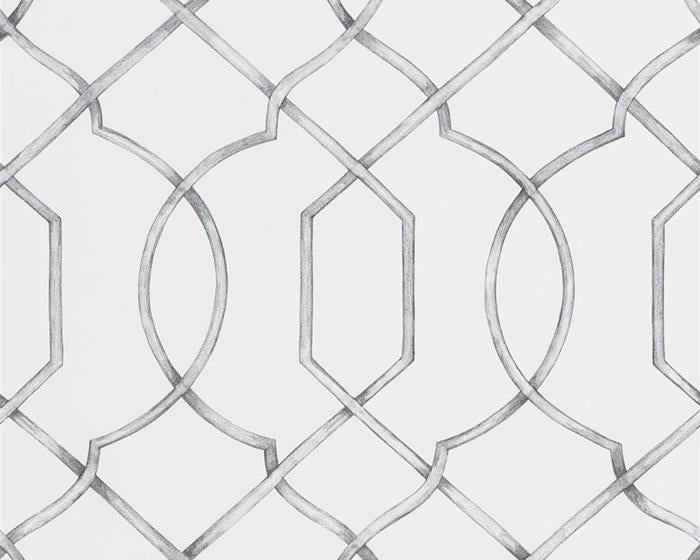 Designers Guild Rabeschi Black And White PDG1027/01 Wallpaper