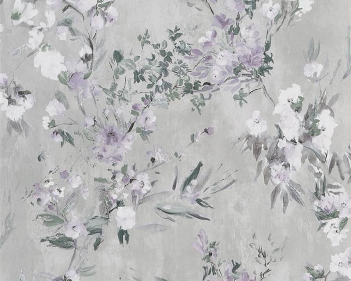 Designers Guild Berettino Silver PDG1024/03 Wallpaper