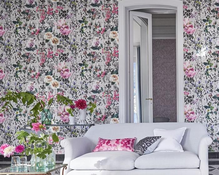 Designers Guild Majolica Slate PDG1028/02 Wallpaper