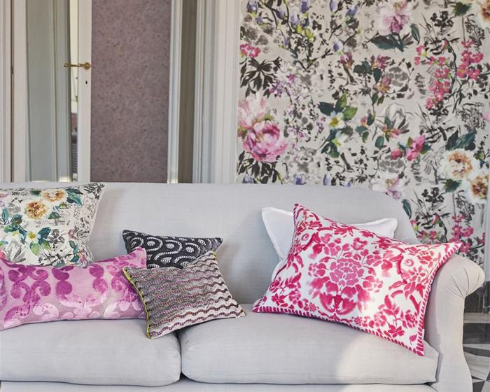 Designers Guild Majolica Slate PDG1028/02 Wallpaper