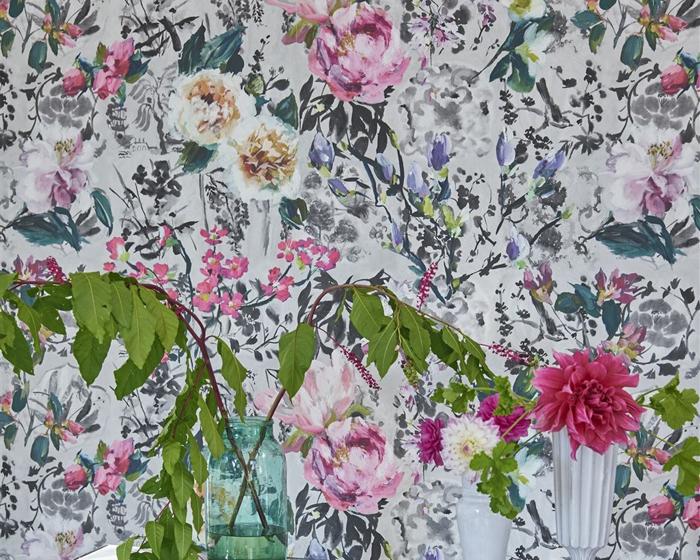 Designers Guild Majolica Slate PDG1028/02 Wallpaper