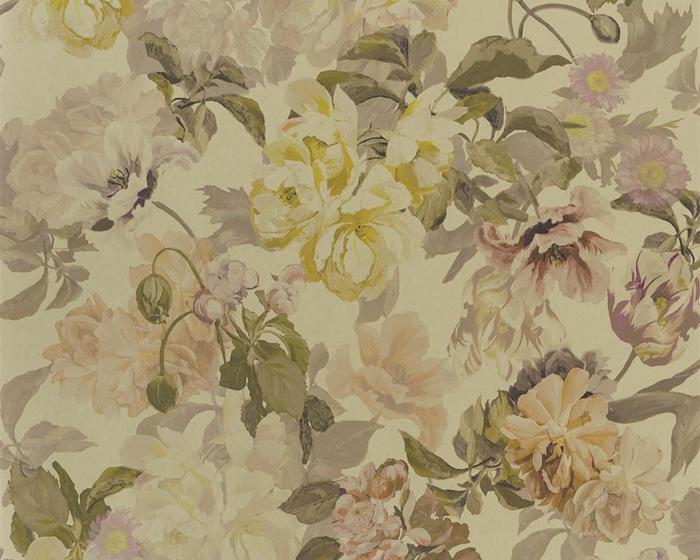Designers Guild Delft Flower Gold PDG1033/02 Wallpaper