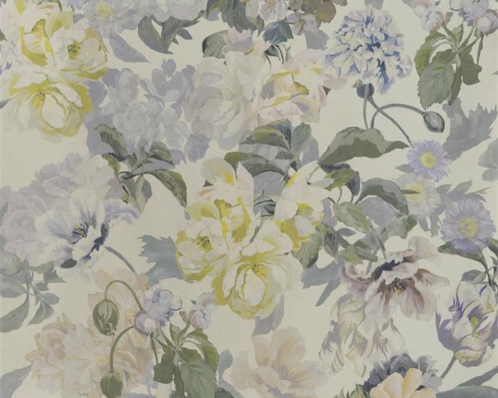 Designers Guild Delft Flower Pewter PDG1033/05 Wallpaper