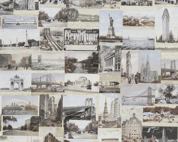 Ralph Lauren New York Postcard Multi PRL5000/01 Wallpaper