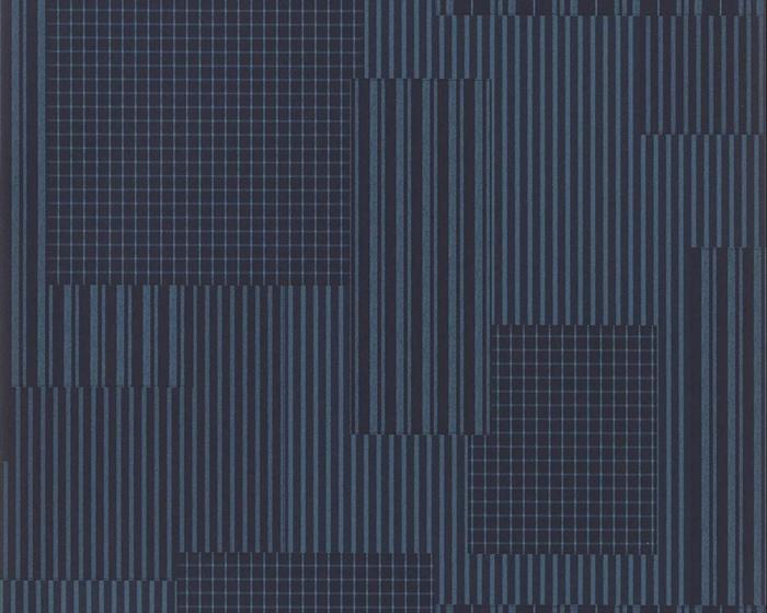 Ralph Lauren Rivington Patchwork Indigo PRL5004/01 Wallpaper