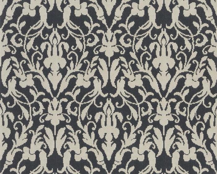 Ralph Lauren Speakeasy Damask Black PRL5003/02 Wallpaper