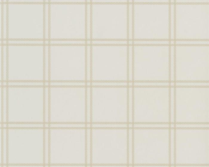 Ralph Lauren Shipley Windowpane cream PRL5001/04 Wallpaper