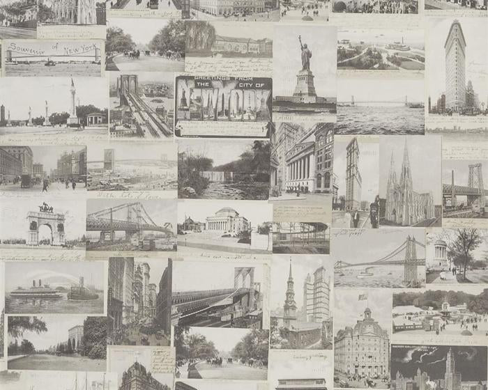 Ralph Lauren New York Postcard Stone PRL5000/03 Wallpaper