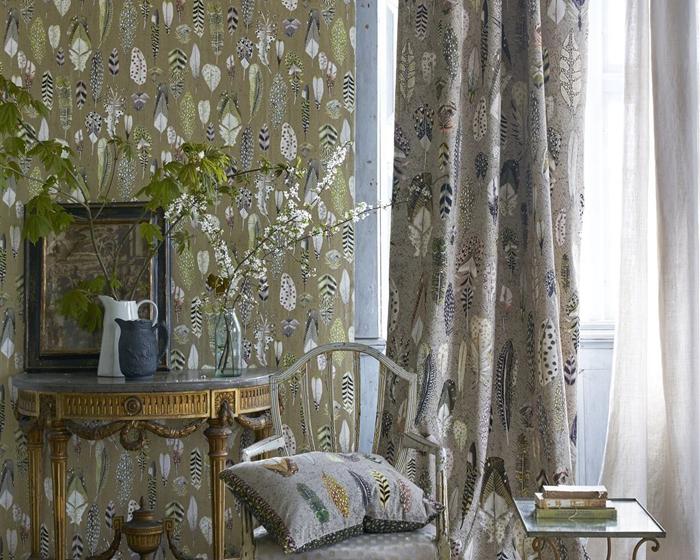 Designers Guild Quill Gold PDG1030/02 Wallpaper