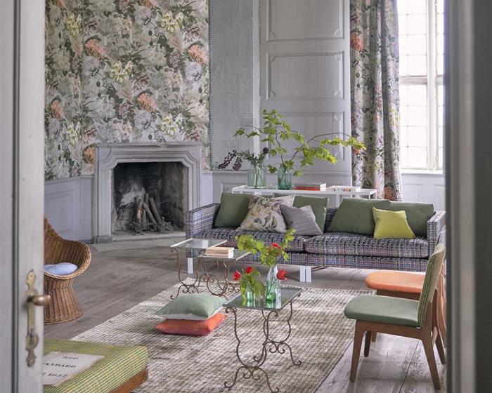 Designers Guild Delft Flower Grande Tuberose PDG1038/02 Wallpaper