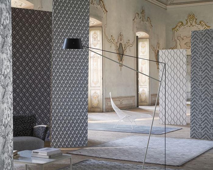 Designers Guild Jourdain Graphite PDG1054/06 Wallpaper