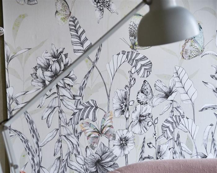 Designers Guild Papillons Birch PDG1058/01 Wallpaper