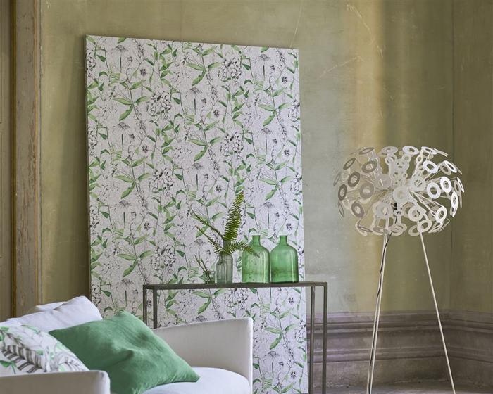 Designers Guild Emilie Emerald PDG1050/01 Wallpaper