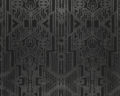 Ralph Lauren Brandt Geometric Charcoal PRL5011/05 Wallpaper