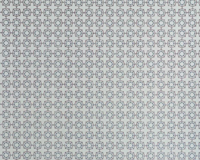 Barneby Gates Anchor Tile in Red/White/Blue Wallpaper BG1000101